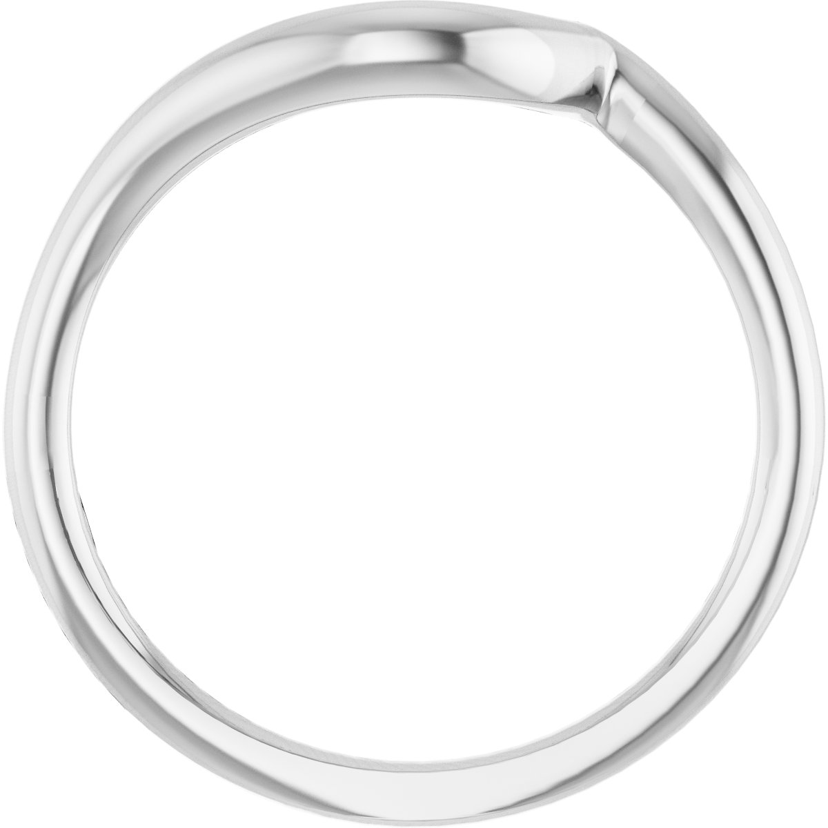 14K White Matching Band-2