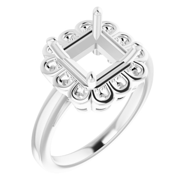 Halo-Style Ring