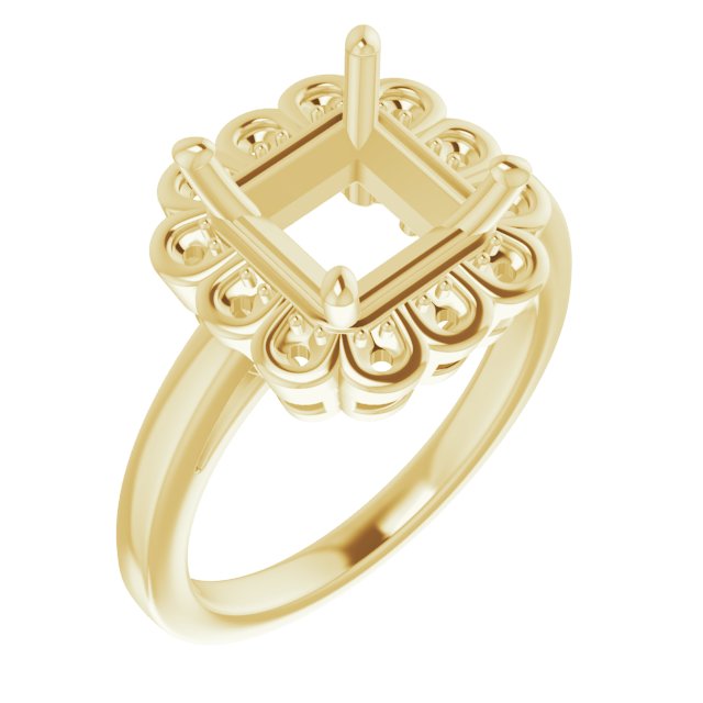 Halo-Style Ring