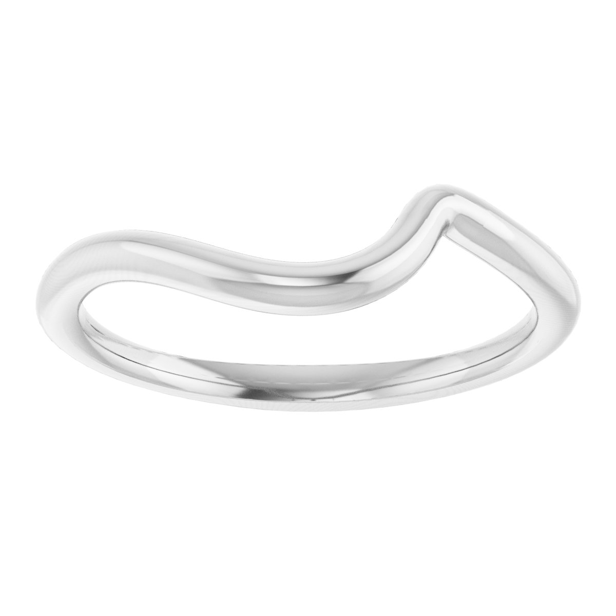 14K White Matching Band-3