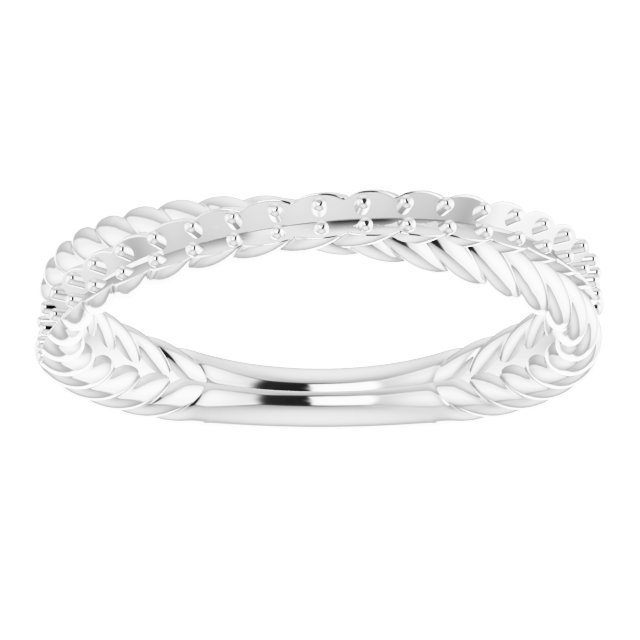 14K White 1/5 CTW Diamond Anniversary Band