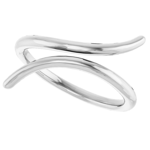 Sterling Silver Bypass Ring