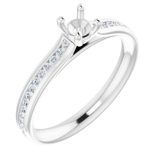 14k White Gold