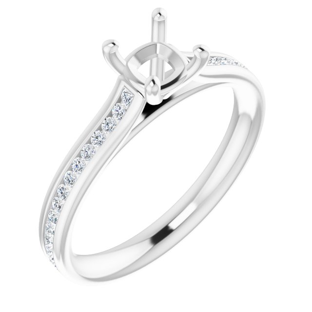 14k White Gold