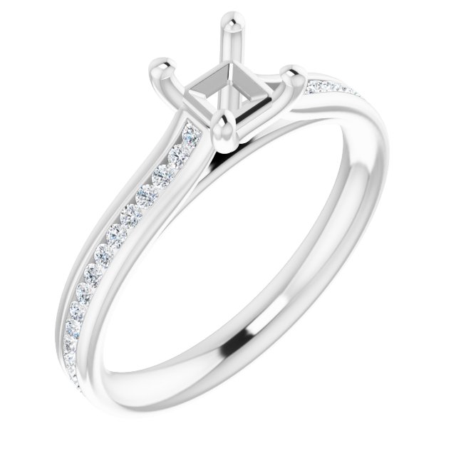 14k White Gold