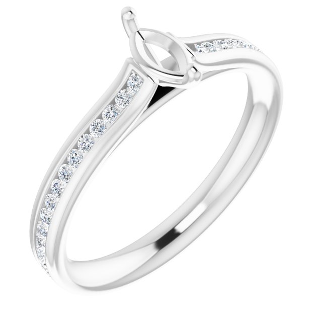 14k White Gold