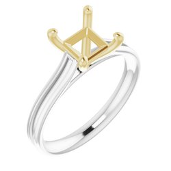 Cathedral-Style Engagement Ring