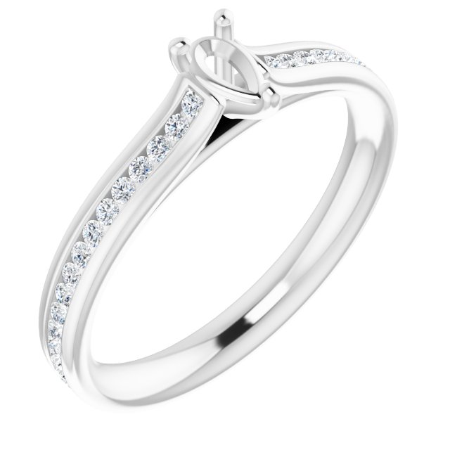14k White Gold