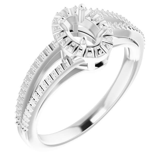 Halo-Style Ring