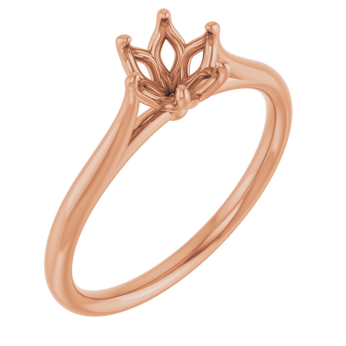 Cathedral-Style Solitaire Engagement Ring