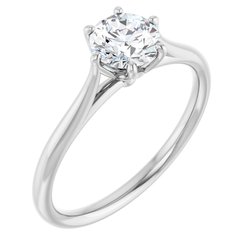6-Prong Solitaire Engagement Ring
