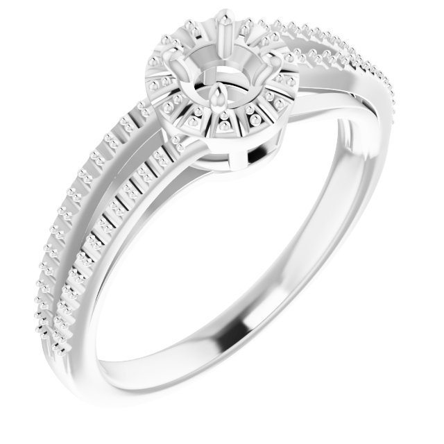 Halo-Style Ring