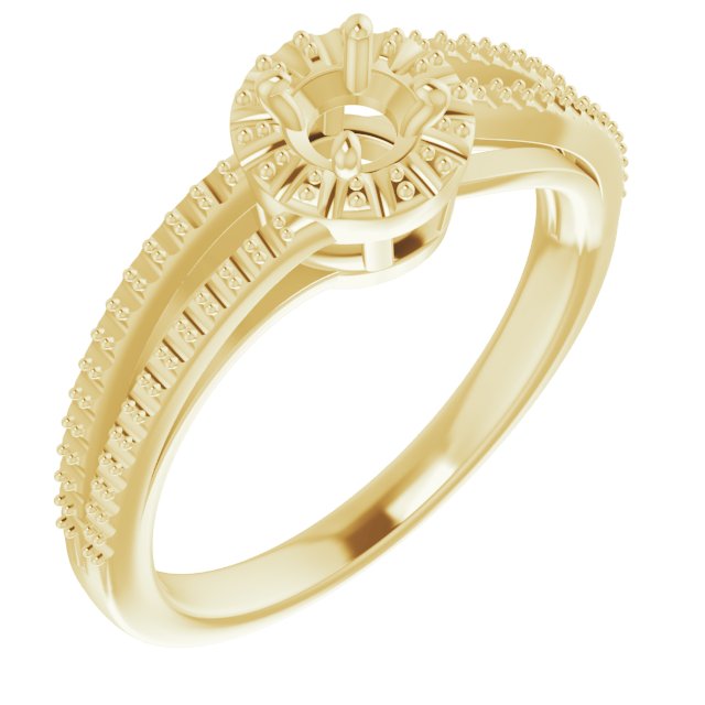 14k Yellow Gold