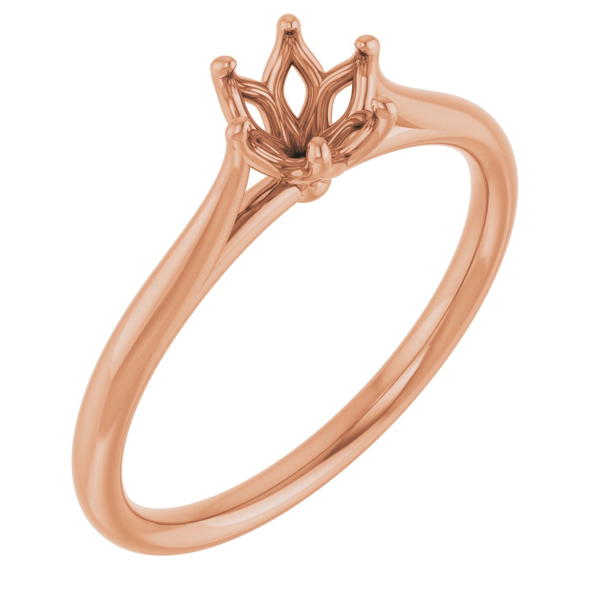 Cathedral-Style Solitaire Engagement Ring