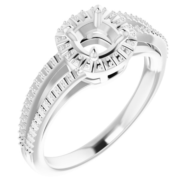 Halo-Style Ring