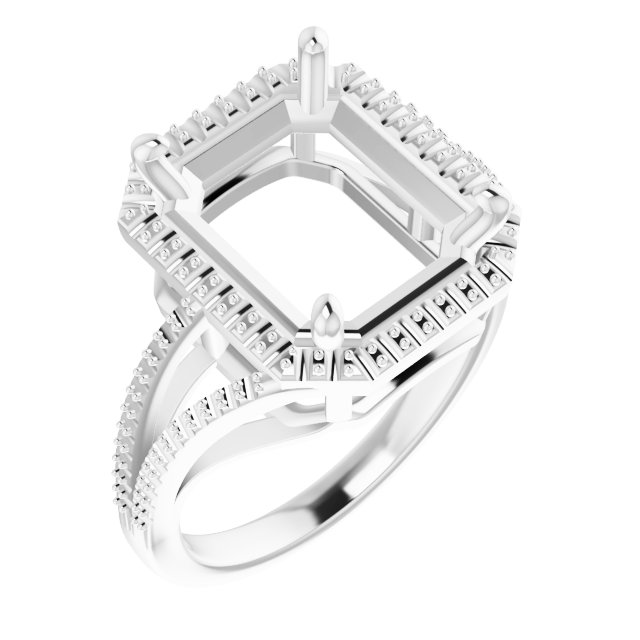 Halo-Style Ring