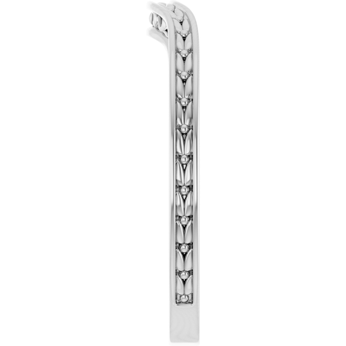 14K White Matching Band -4