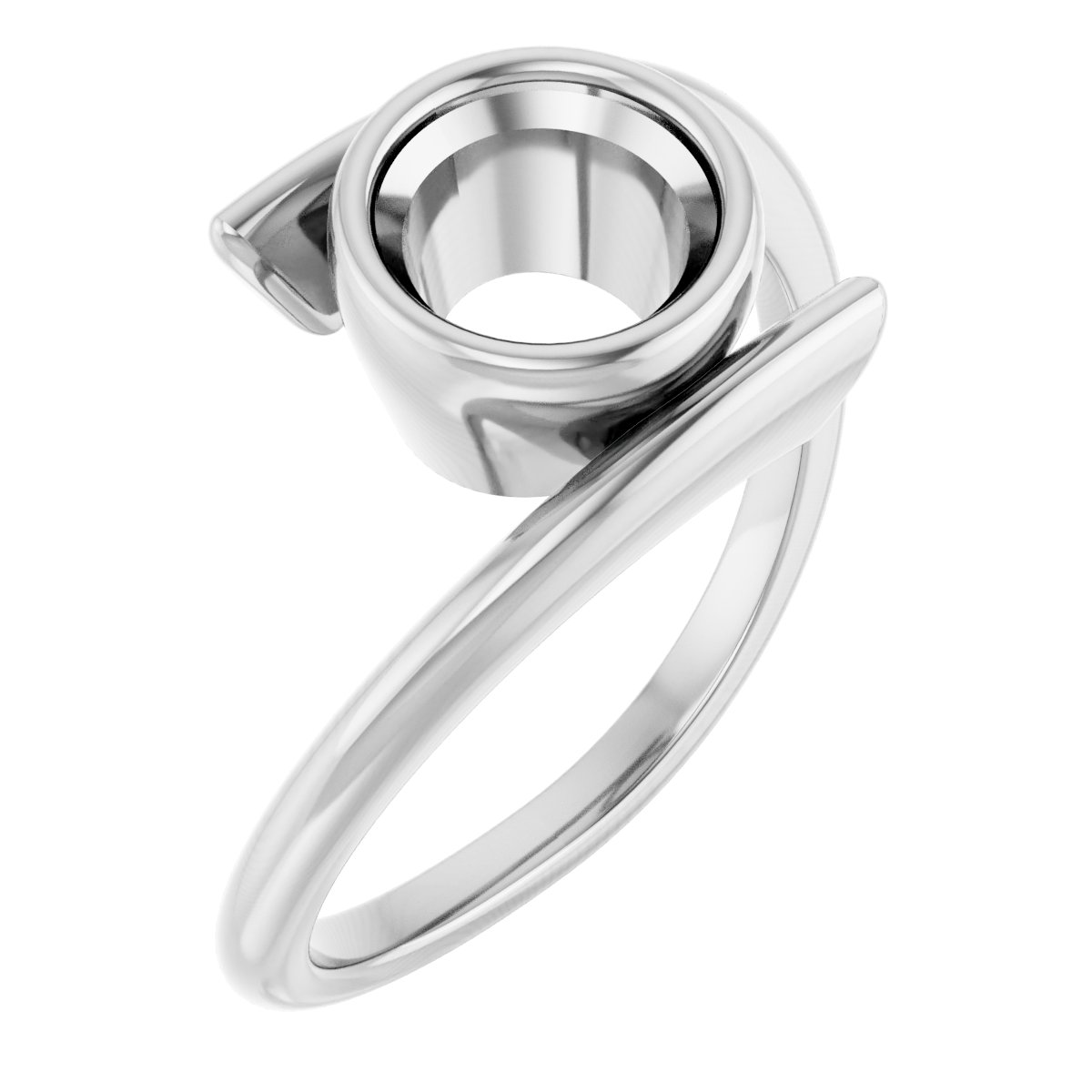 Bezel-Set Solitaire Ring