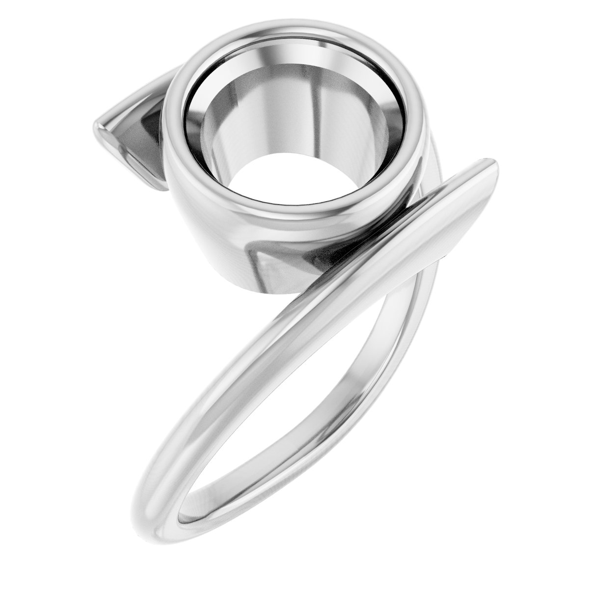 Bezel-Set Solitaire Ring