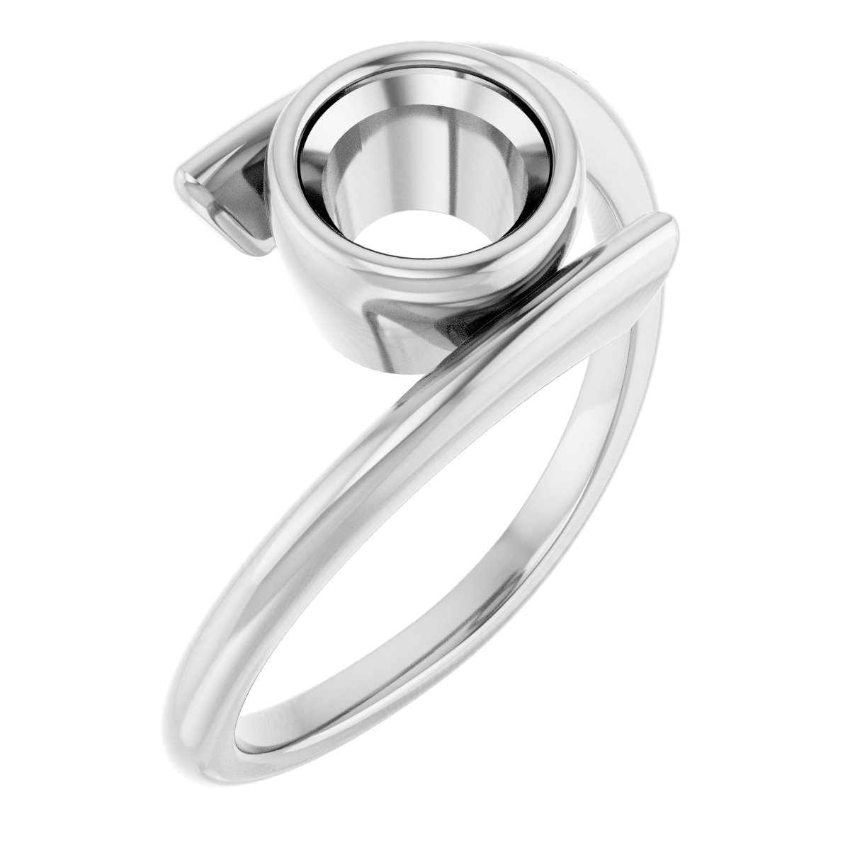 Bezel-Set Solitaire Ring