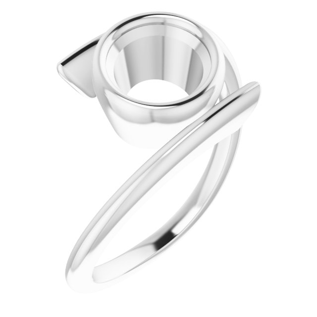 Bezel-Set Solitaire Ring