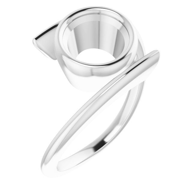 Bezel-Set Solitaire Ring
