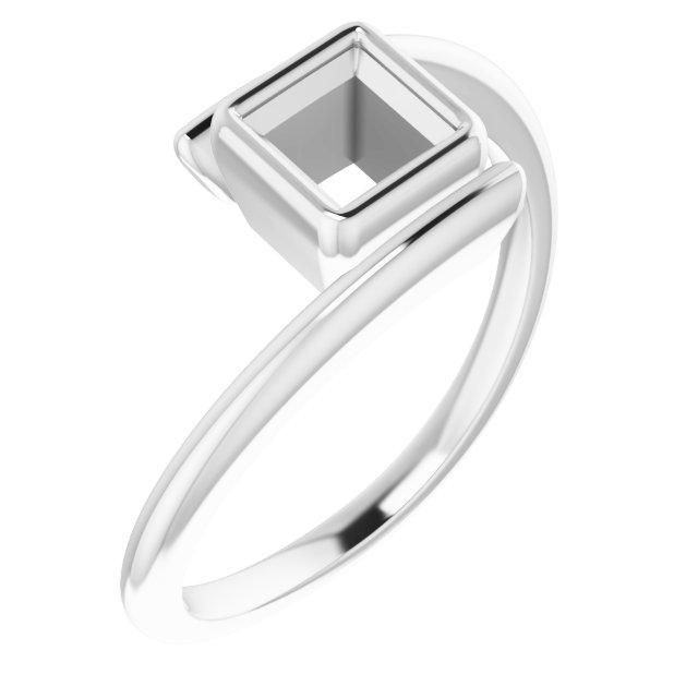 Bezel-Set Solitaire Ring