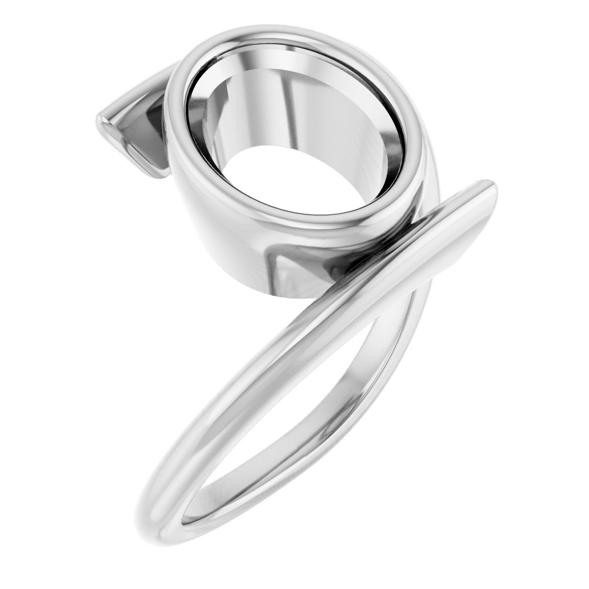 Bezel-Set Solitaire Ring