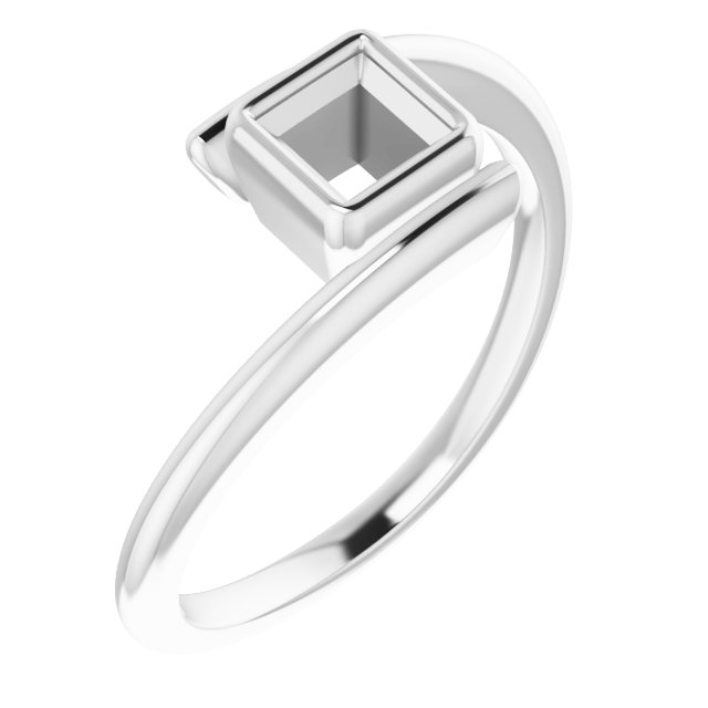 Bezel-Set Solitaire Ring
