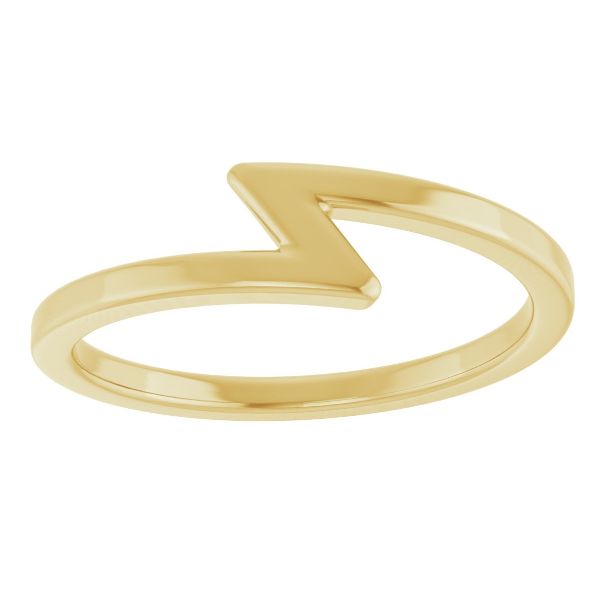 14K Yellow Stackable Ring