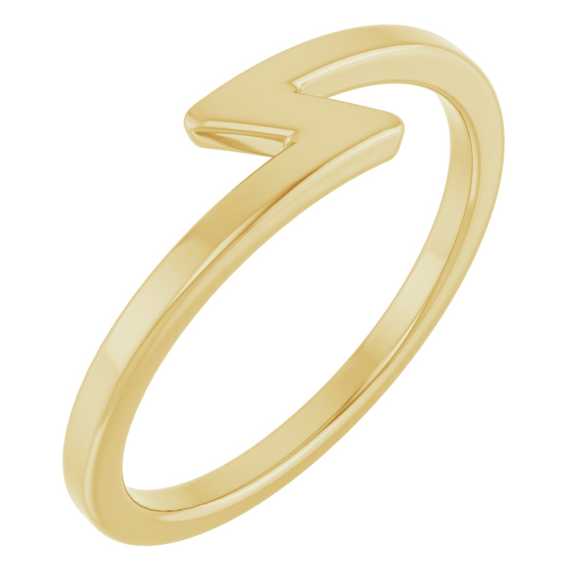 14K Yellow Stackable Ring