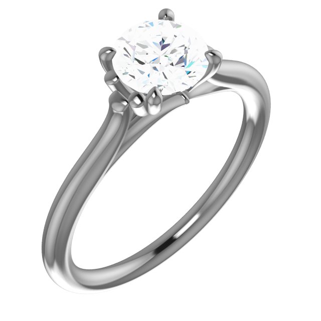 4-Prong Solitaire Engagement Ring