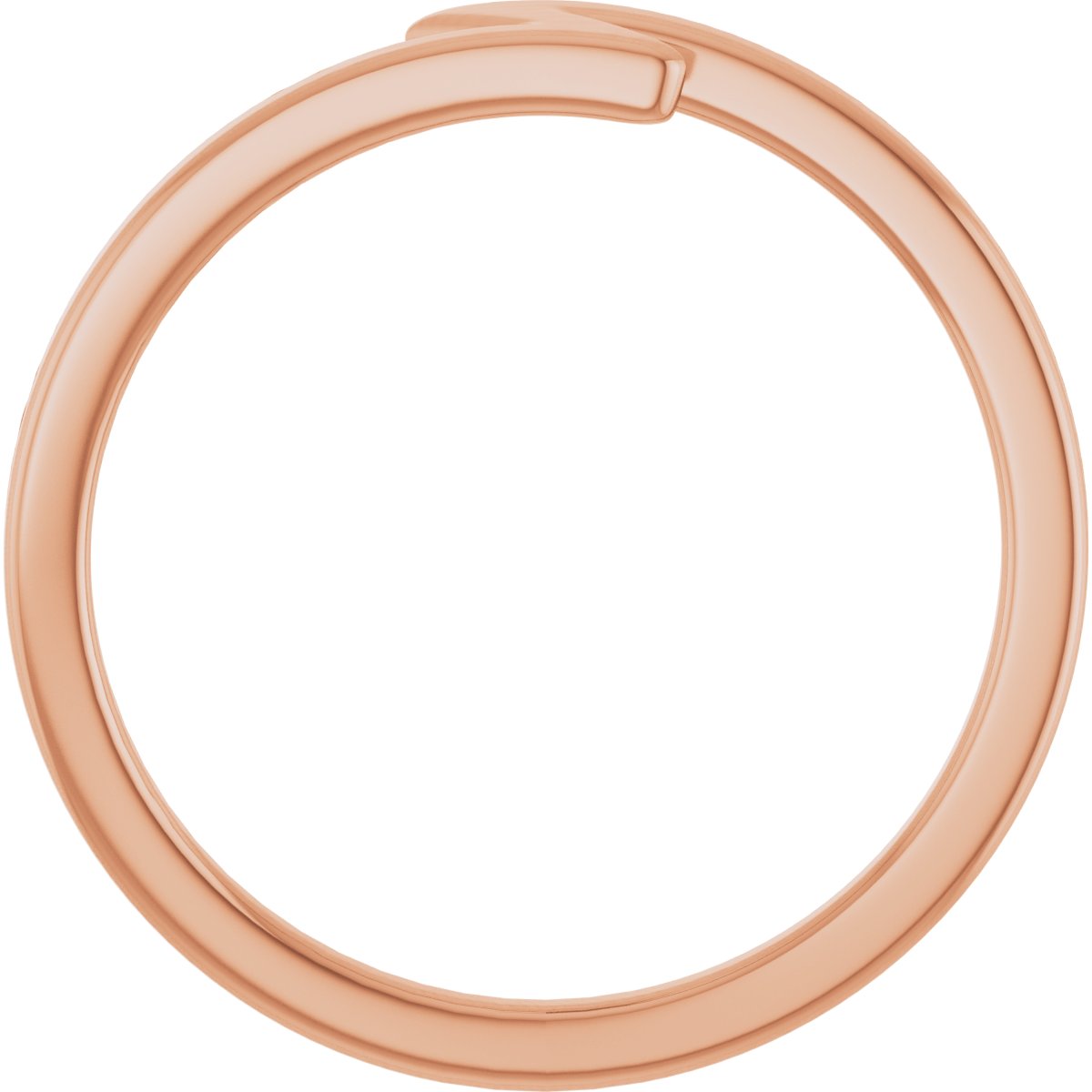 14K Rose Stackable Ring