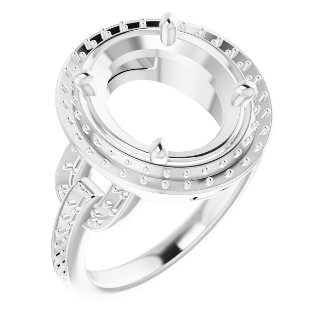 Halo-Style Ring