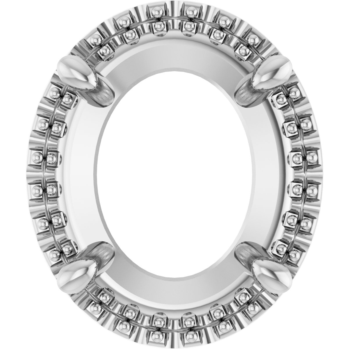 Halo-Style Pendant