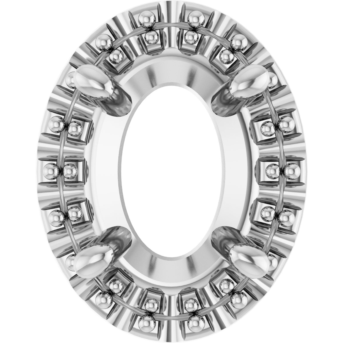 Halo-Style Pendant