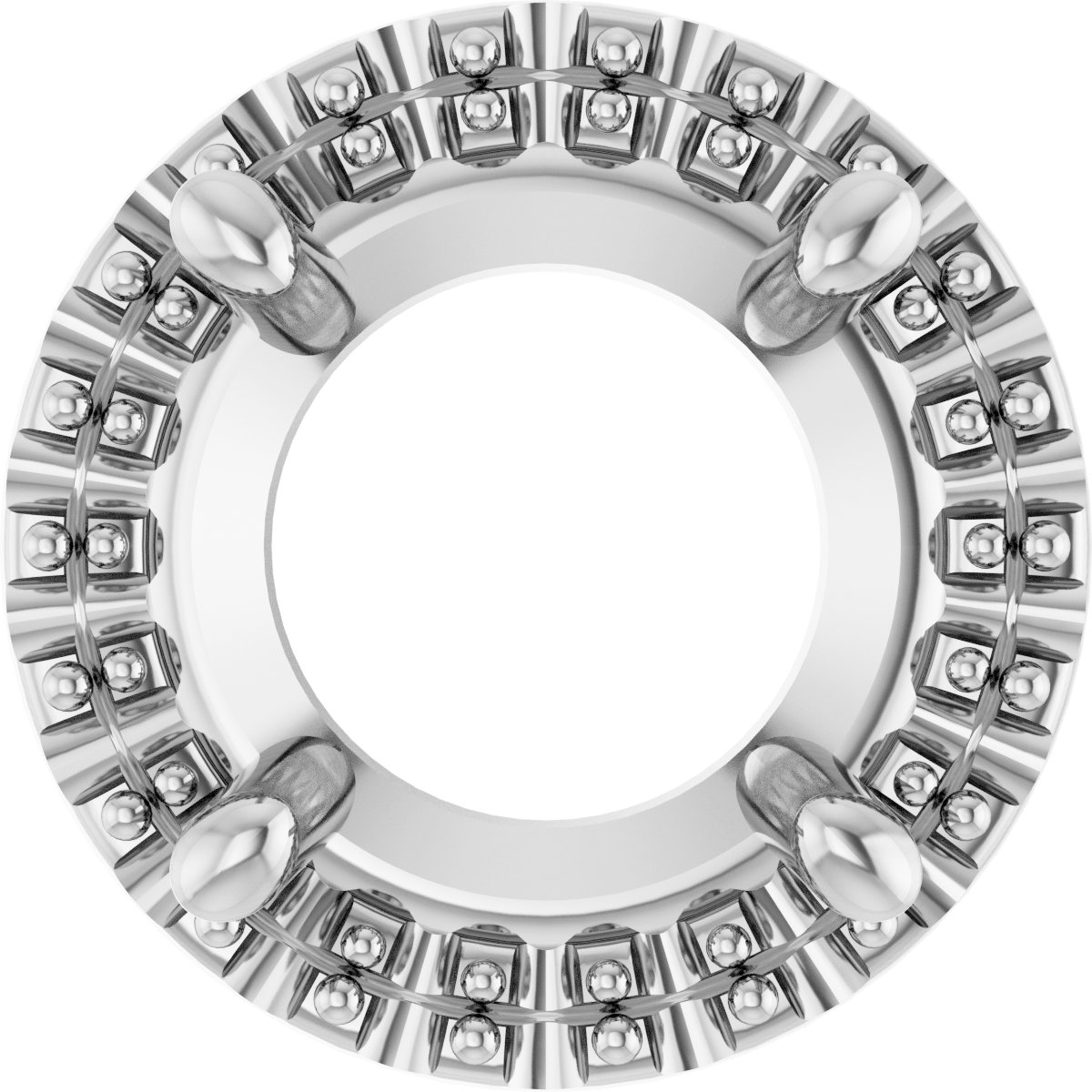 Halo-Style Pendant