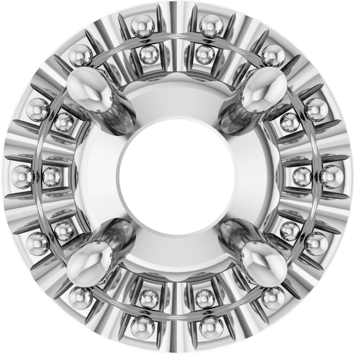 Halo-Style Pendant
