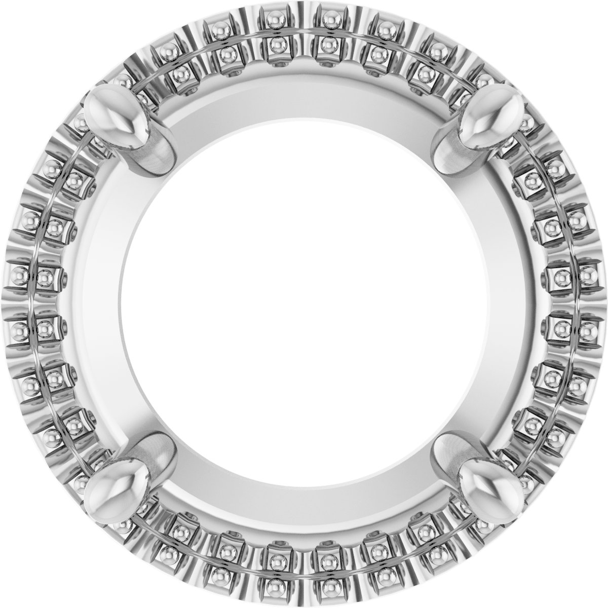 Halo-Style Pendant