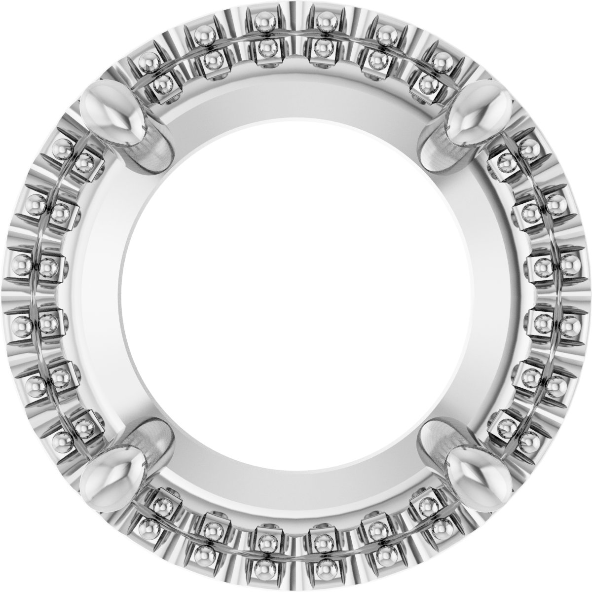 Halo-Style Pendant