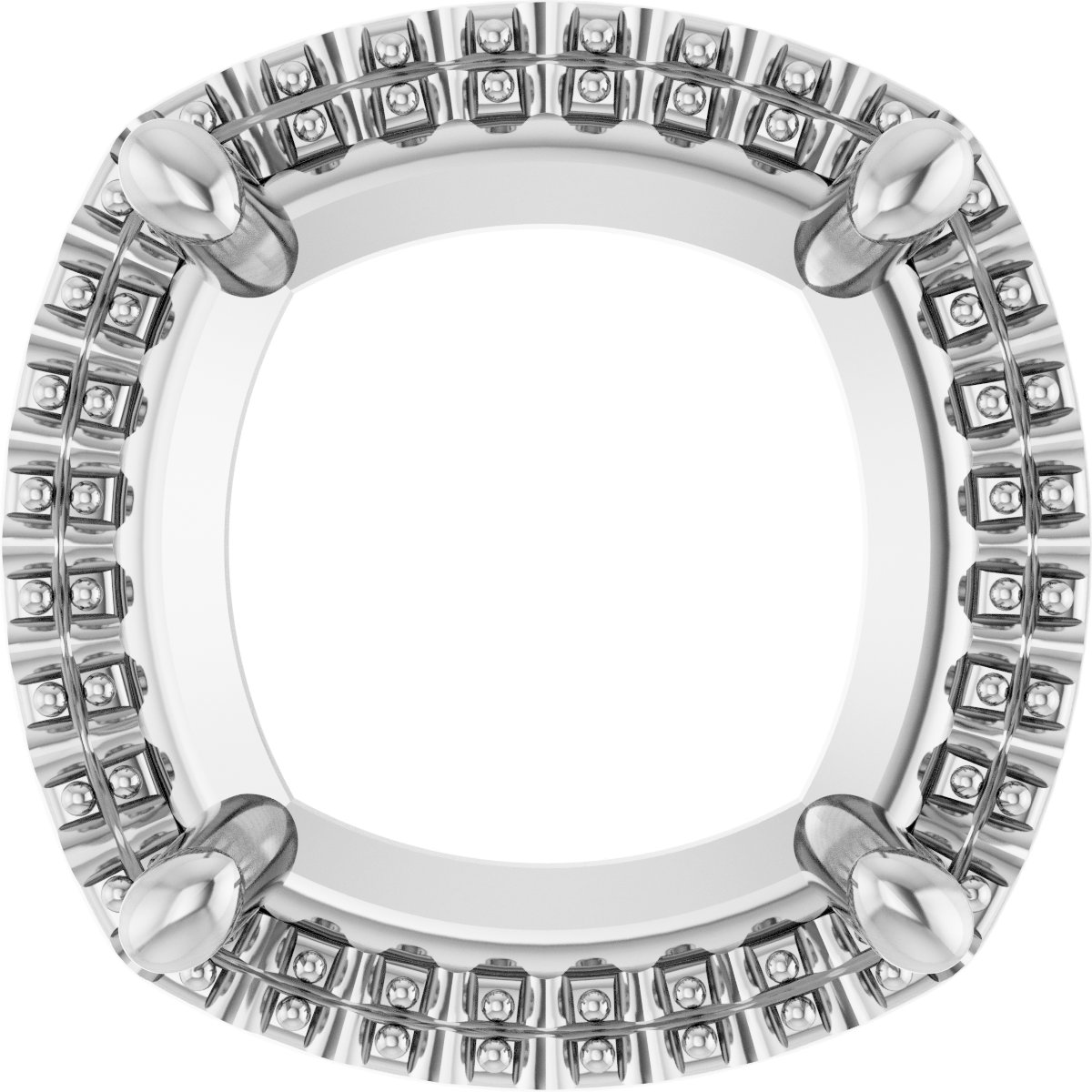 Halo-Style Pendant
