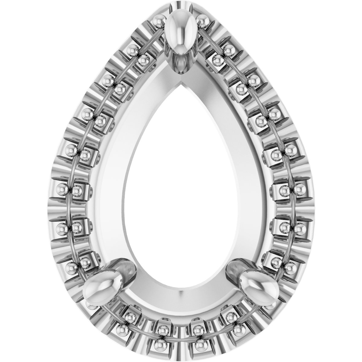 Halo-Style Pendant