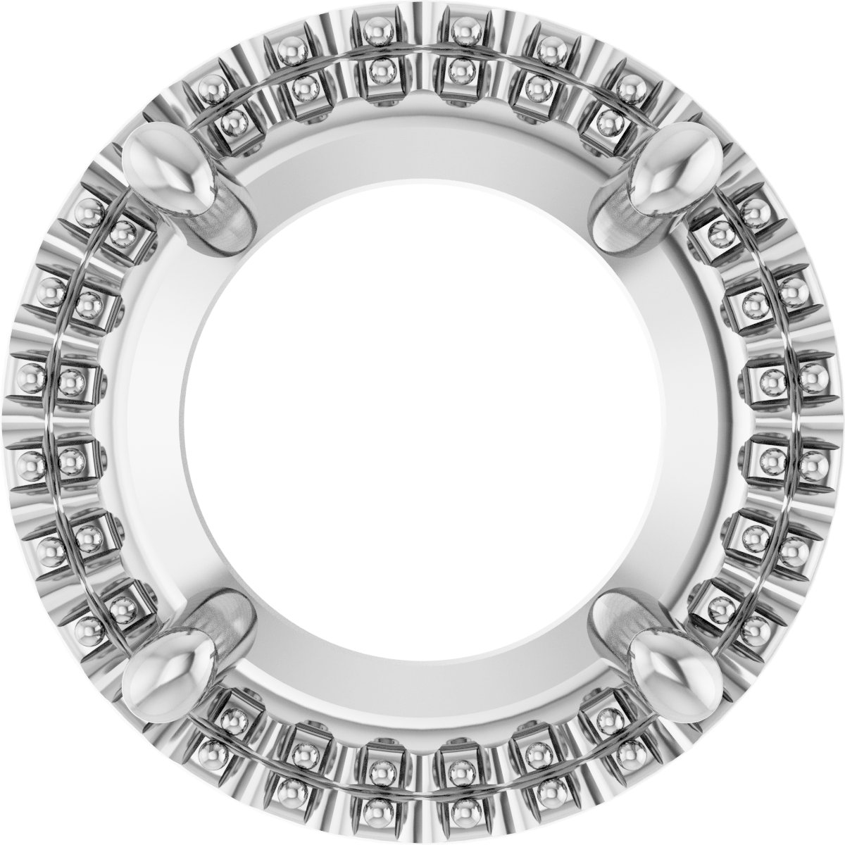 Halo-Style Pendant