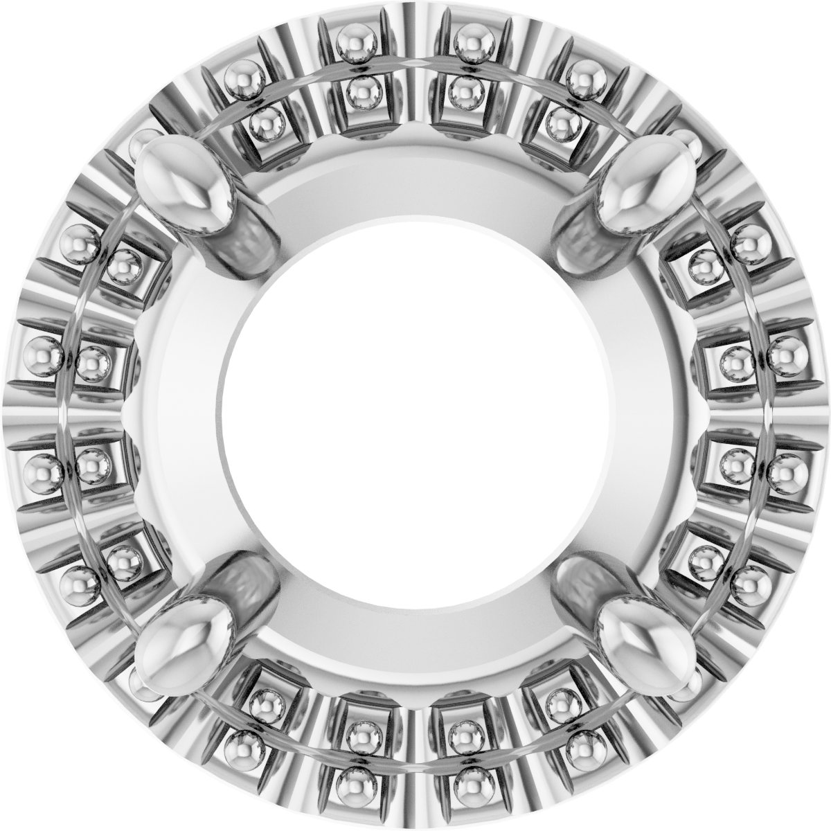 Halo-Style Pendant