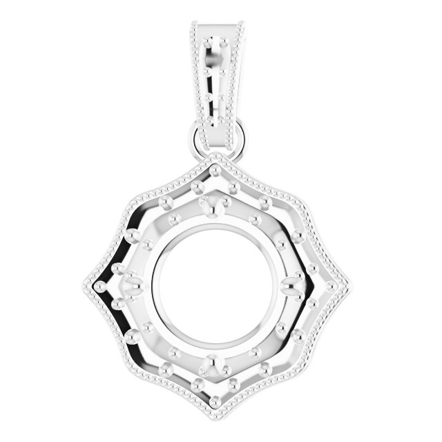 Halo-Style Pendant
