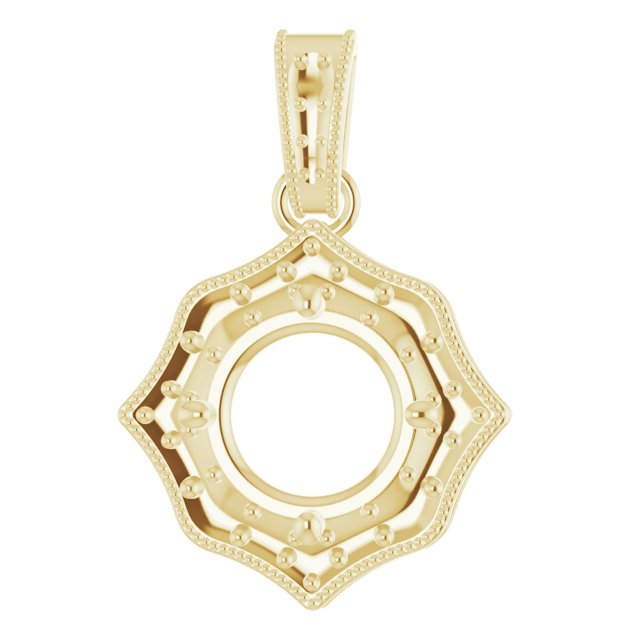 Halo-Style Pendant