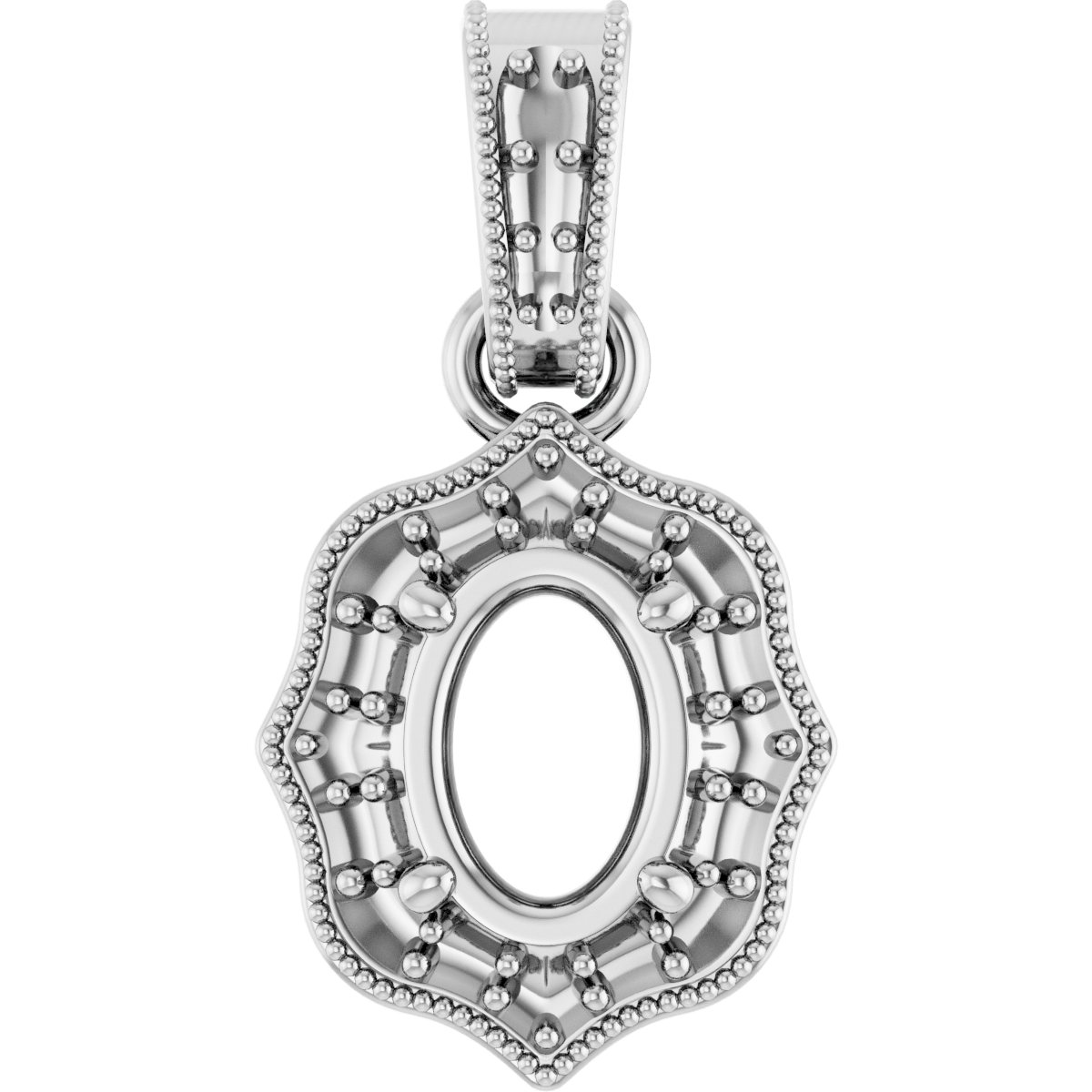 Halo-Style Pendant