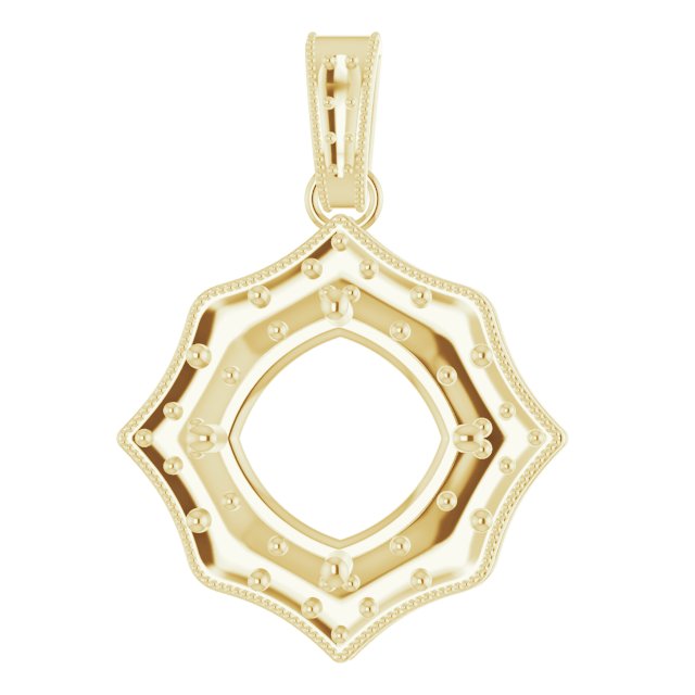 Halo-Style Pendant