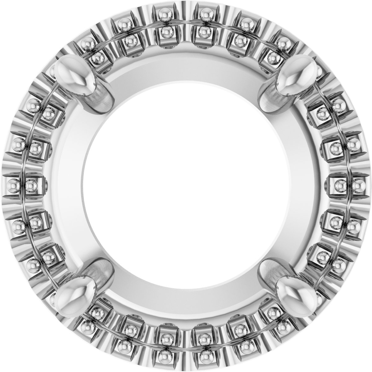 Halo-Style Pendant