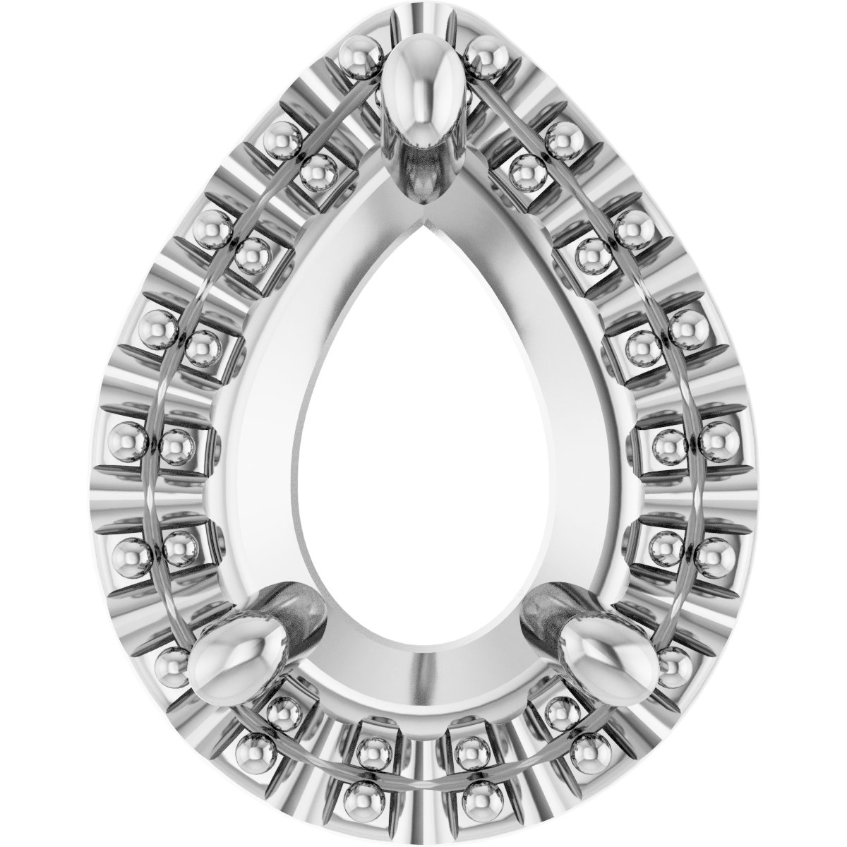 Halo-Style Pendant